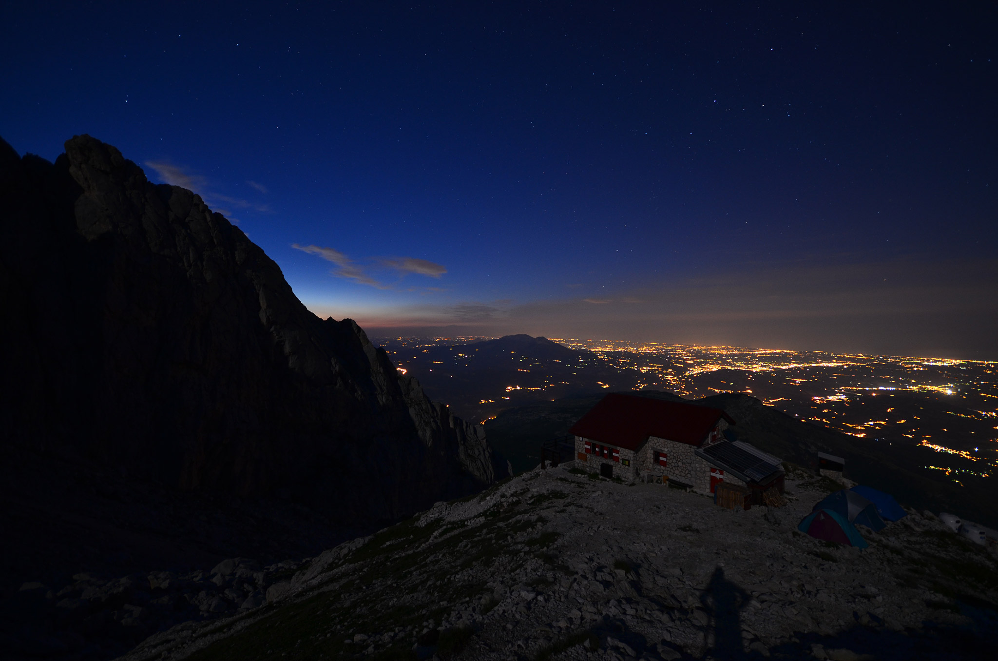 Rifugio Franchetti. Gran Sasso d'Italia
